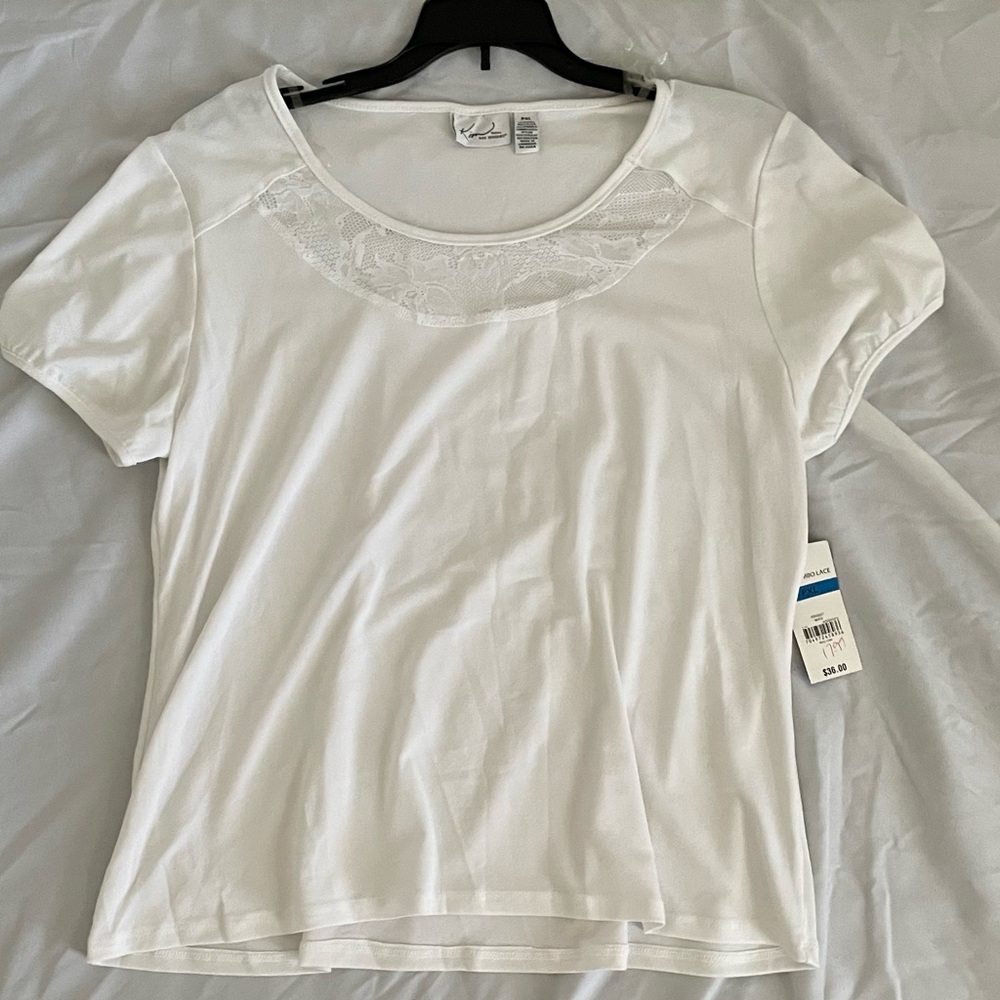 White Kim Rogers Blouse